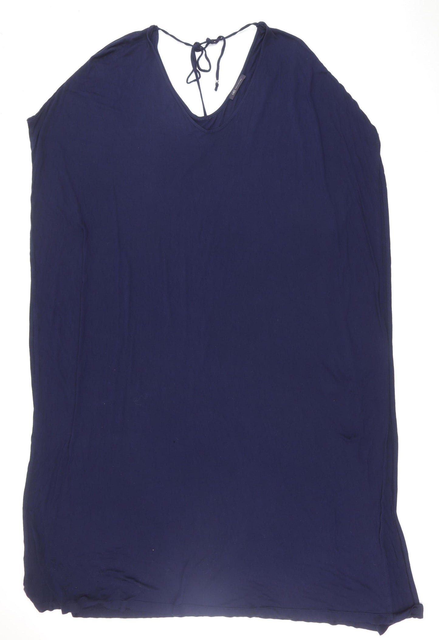 Marks and Spencer Women's Blue XL Viscose Dress