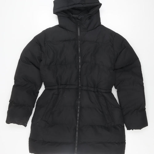 Brave Soul Women's Black Puffer Jacket Size 10