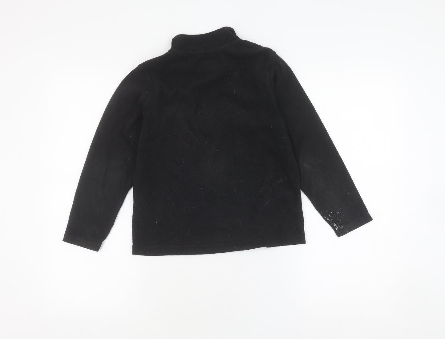 Regatta Boys Black Fleece Full Zip Sweatshirt 9-10 Years