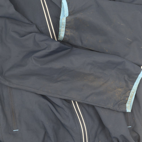 Fanatics Men's Blue Football Hoodie Jacket Size L