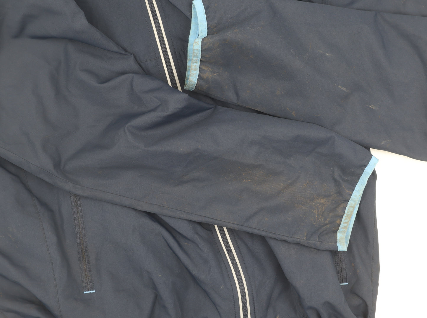 Fanatics Men's Blue Football Hoodie Jacket Size L