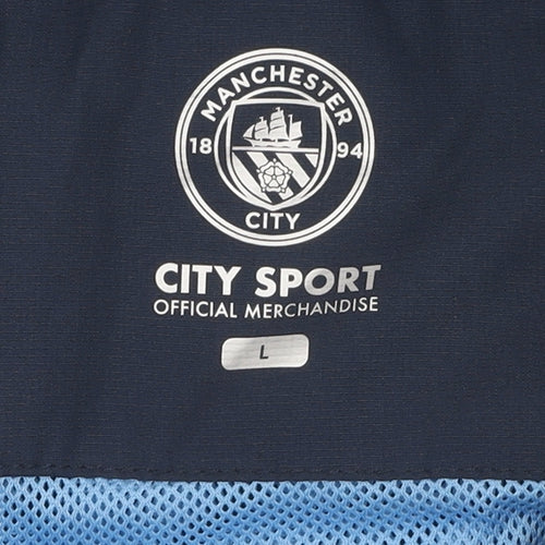 Fanatics Men's Blue Football Hoodie Jacket Size L