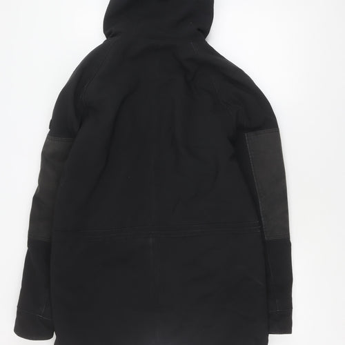 IKKS Men's Black Military Jacket Size M