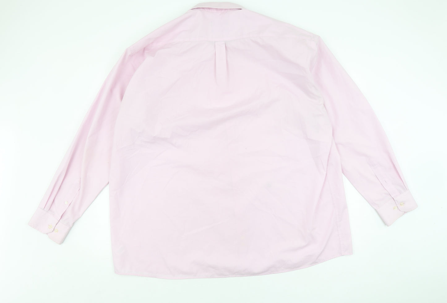 Double TWO Men's Pink Regular Fit Long Sleeve Shirt