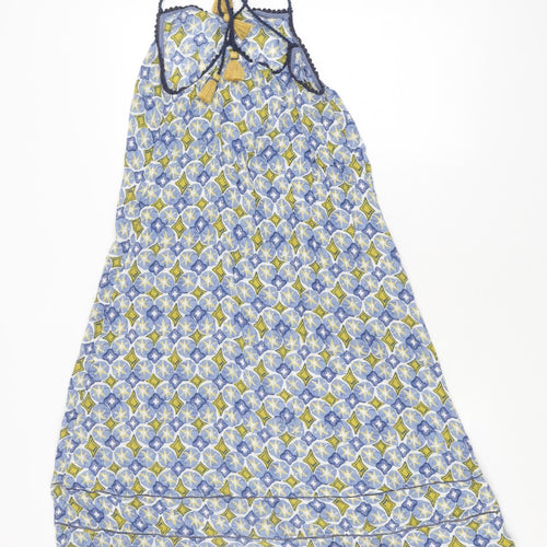 White Stuff Women's Multicoloured Geometric Trapeze Dress - S