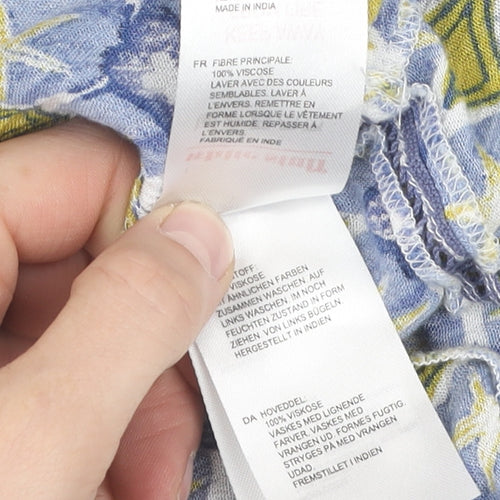 White Stuff Women's Multicoloured Geometric Trapeze Dress - S