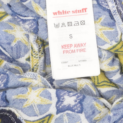 White Stuff Women's Multicoloured Geometric Trapeze Dress - S