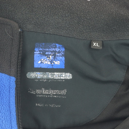 Mizuno Men's Blue Fleece Windproof Pullover XL