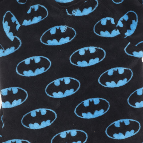 George Batman Boys Pyjama Top 6-7 Years Black Blue Fleece