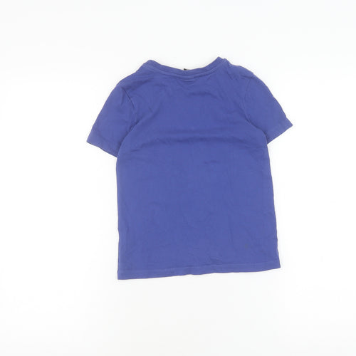 Marvel Boys Blue Hulk T-Shirt 4-5 Years Short Sleeve