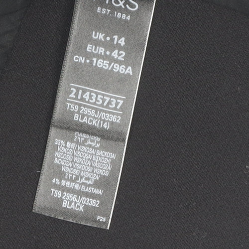 Marks and Spencer Women’s Black Blazer Size 14