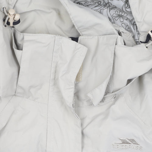 Trespass Unisex Beige Windbreaker Jacket L