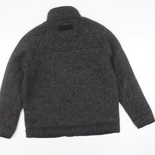 Mantaray Men's Grey Medium Basic Jacket with Zipped Pockets