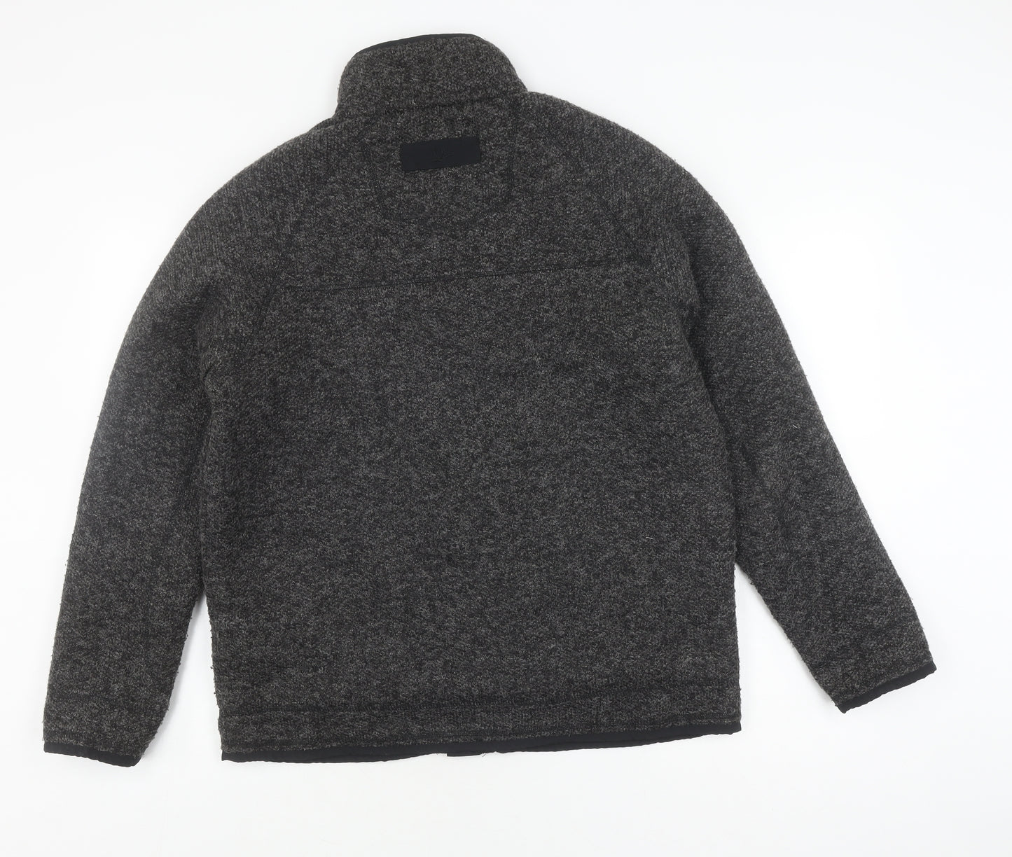 Mantaray Men's Grey Medium Basic Jacket with Zipped Pockets