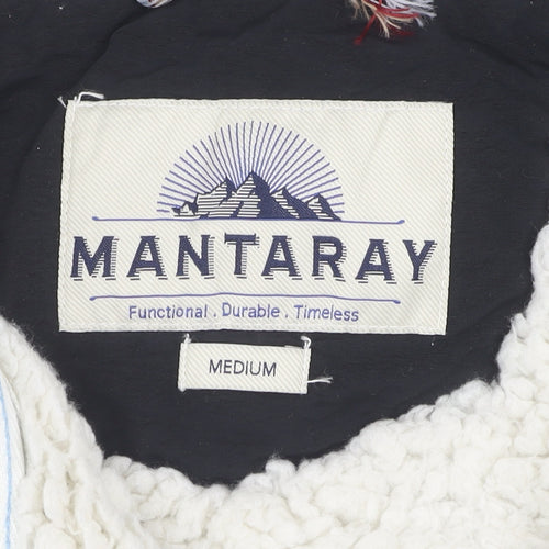 Mantaray Men's Grey Medium Basic Jacket with Zipped Pockets