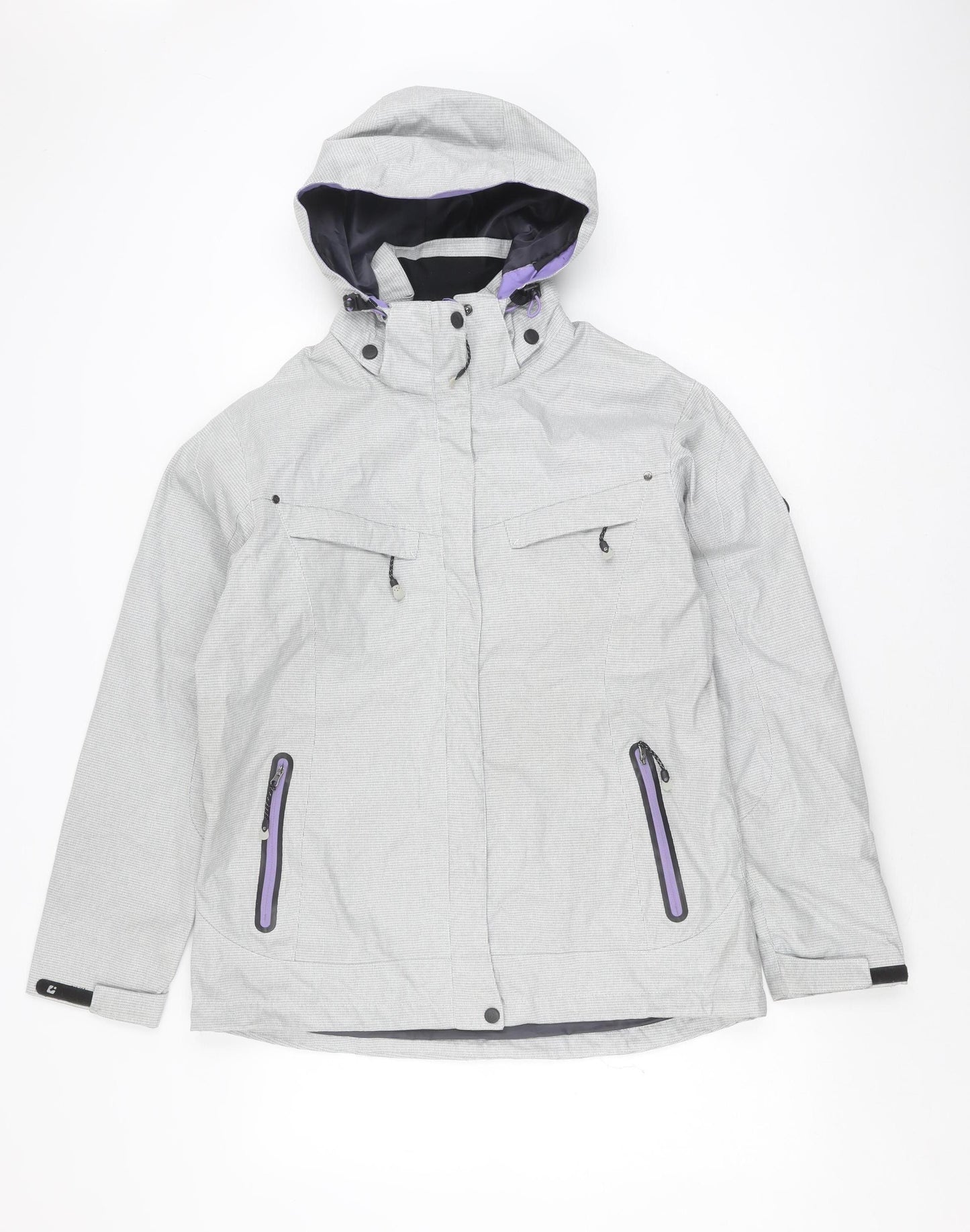 Killtec Unisex Grey Rain Coat Jacket Size 42