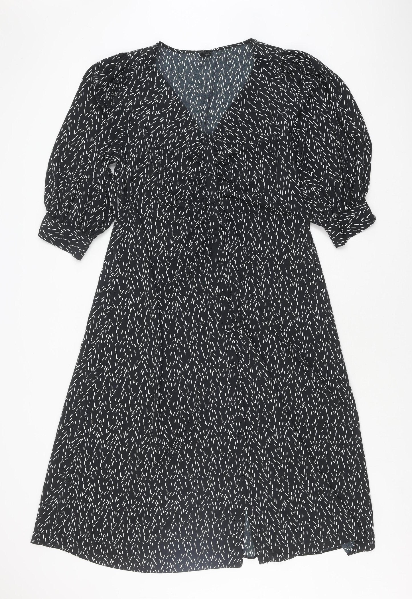 River Island Women's Black Dress Size 18, Elegant & Versatile