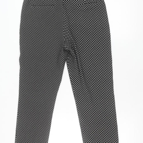 Dorothy Perkins Black Polka Dot Women's Trousers Size 10