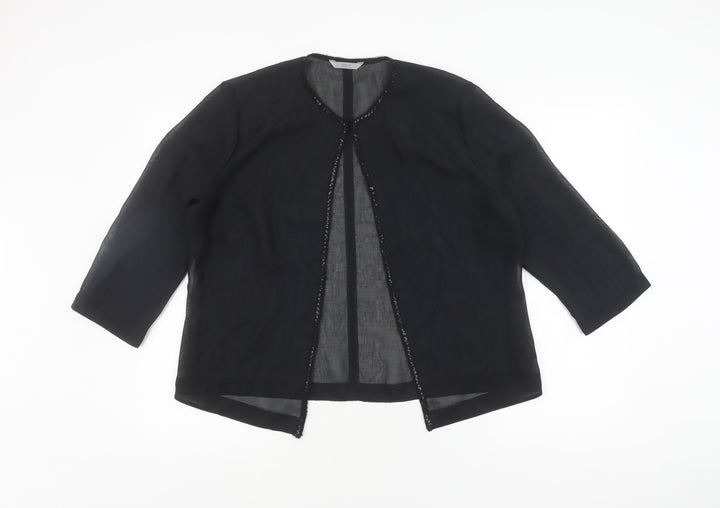 Marks and Spencer Women's Black Open Jacket
