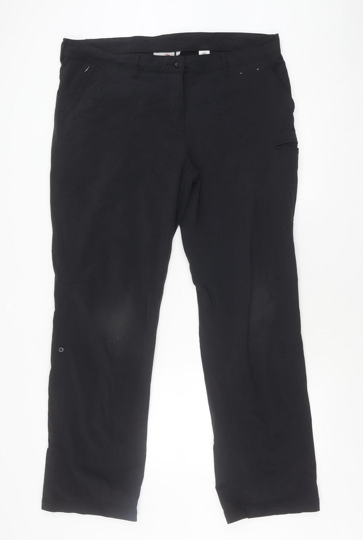 Peter Storm Women's Black Activewear Trousers, Size 18L