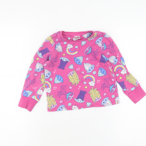 George Girls Trolls Multicoloured Long Sleeve T-Shirt 4-5 Years