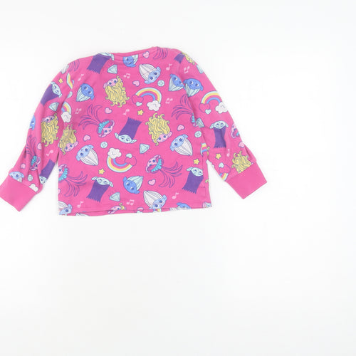 George Girls Trolls Multicoloured Long Sleeve T-Shirt 4-5 Years