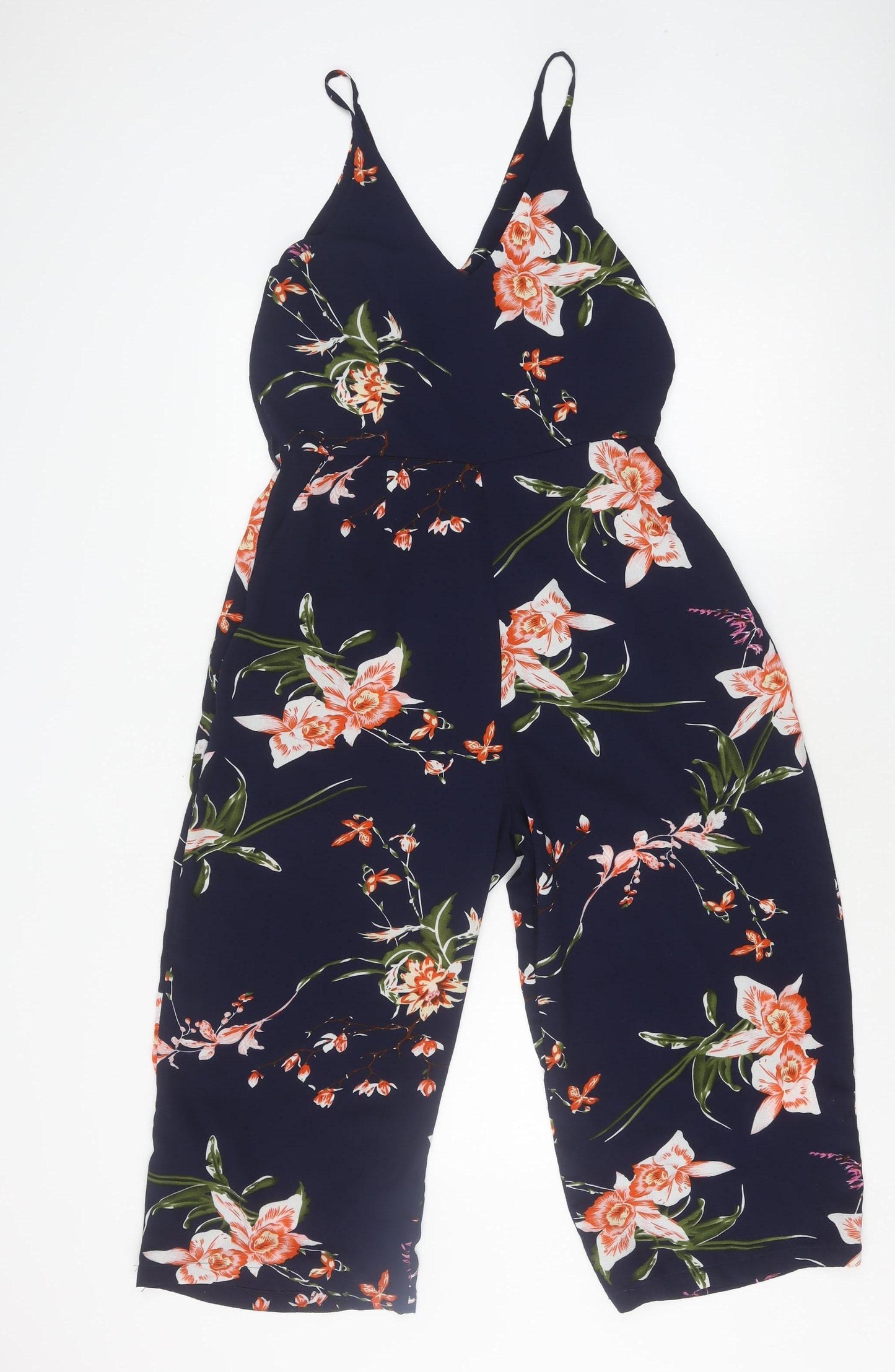 AX Paris Women's Floral Jumpsuit, Multi-Coloured, Size 12