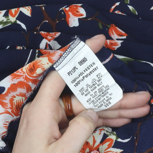 AX Paris Women's Floral Jumpsuit, Multi-Coloured, Size 12