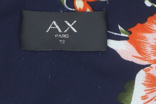 AX Paris Women's Floral Jumpsuit, Multi-Coloured, Size 12