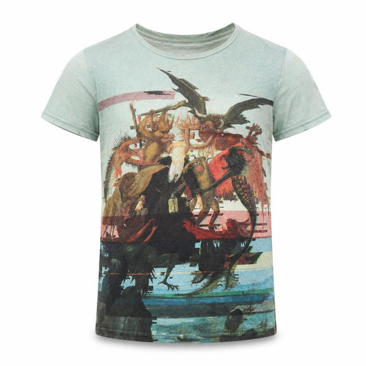 Front view of MEDICINE unisex kids multicoloured xs graphic print t-shirt