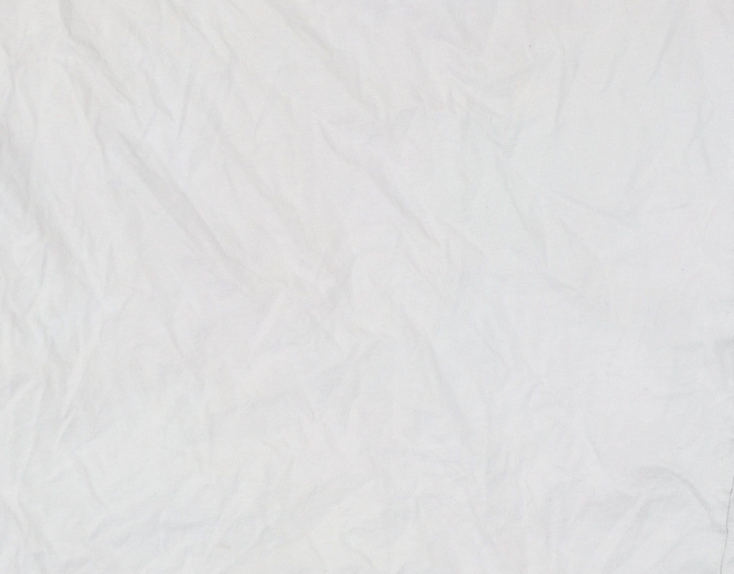 Hollister Men's White Crew Neck T-Shirt S