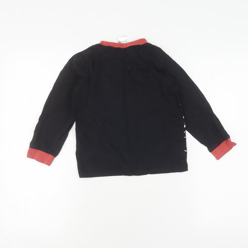 Marvel Spider-Man Boys Black Long Sleeve T-Shirt 5-6 Years