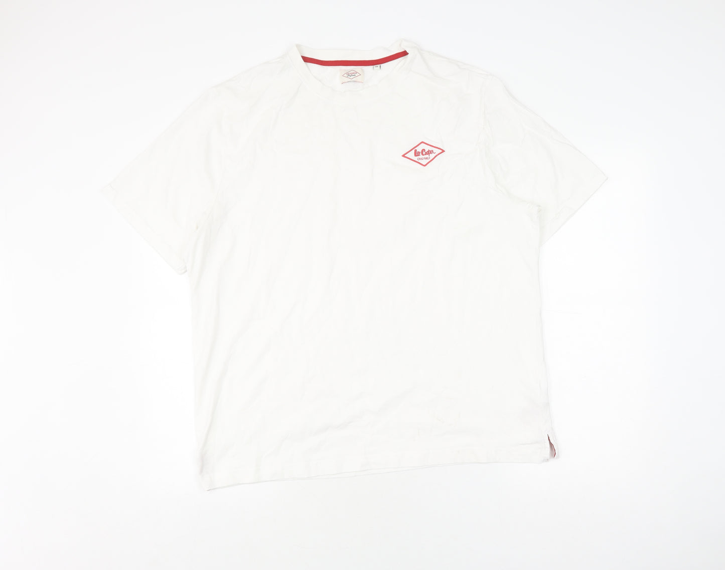 Lee Cooper Men's White 3XL T-Shirt