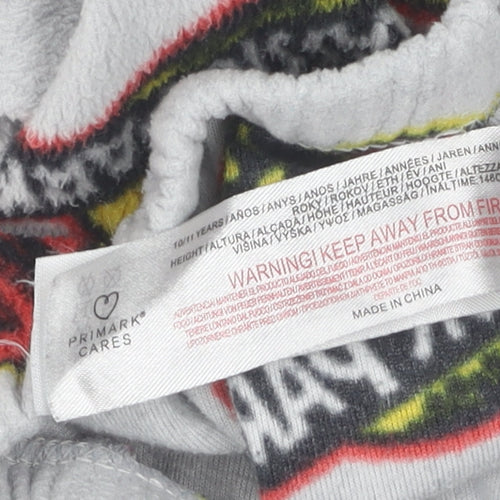 Primark Boys Multicoloured Jurassic Park Pyjama Pants 11 Yrs