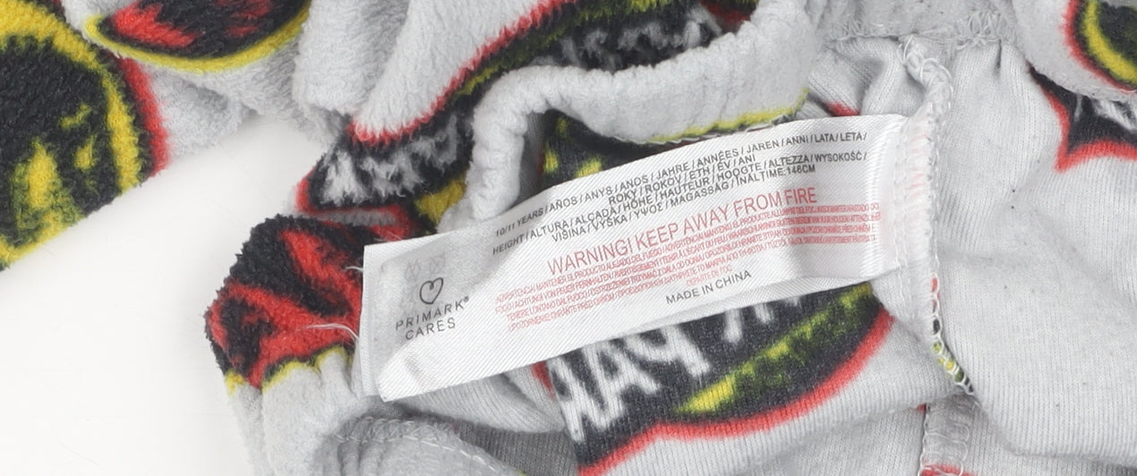 Primark Boys Multicoloured Jurassic Park Pyjama Pants 11 Yrs