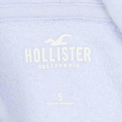Hollister Women's Blue Pullover Hoodie - Size S