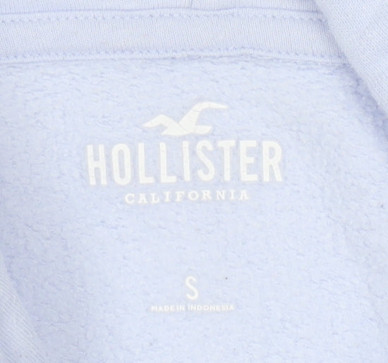 Hollister Women's Blue Pullover Hoodie - Size S