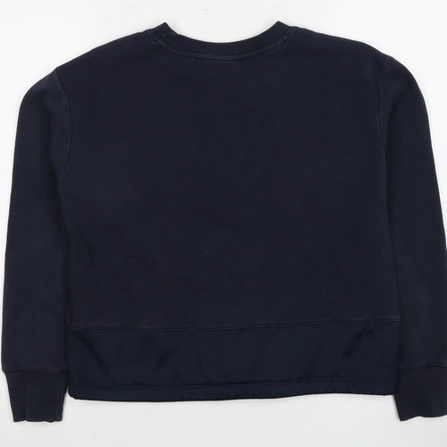 Champion Women's Black Sweatshirt S Logo Pullover