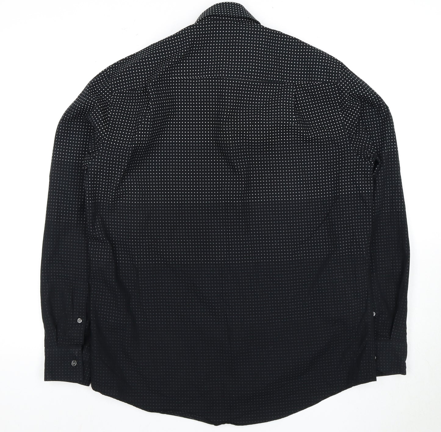 Alfani Men's Black Regular Fit Dress Shirt