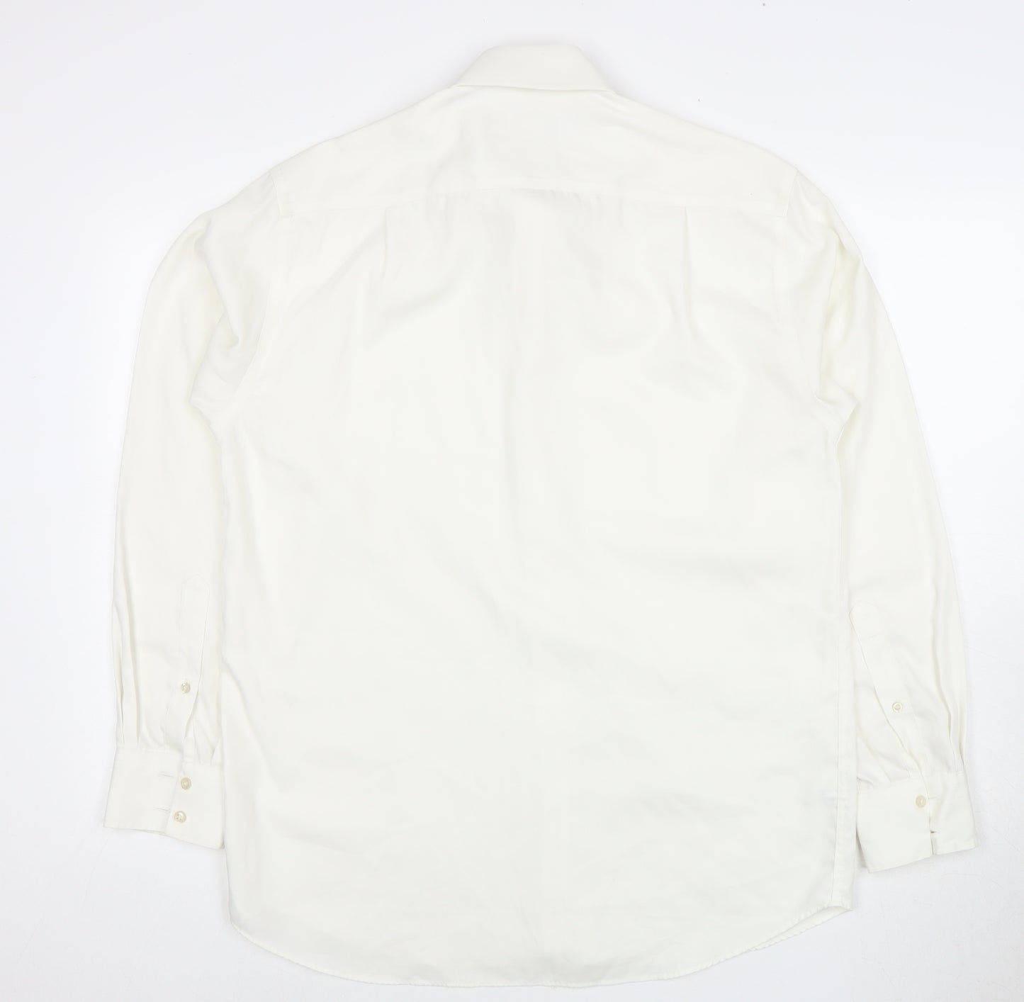 Marks and Spencer Men's White Dress Shirt 15.5