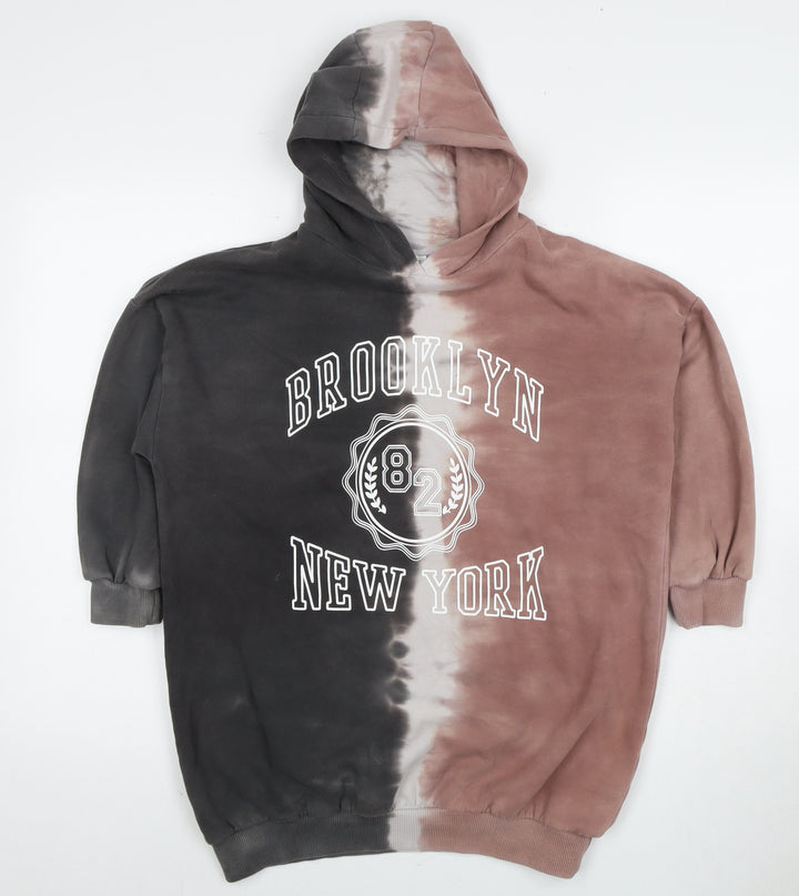 Next Girls Multicoloured Pullover Hoodie, Size 10 Years