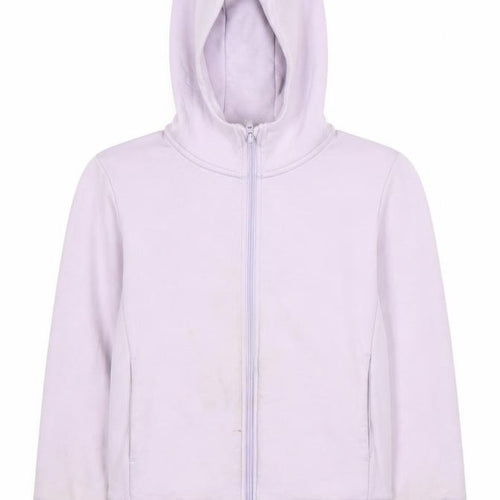 Uniqlo Girls Purple Full Zip Hoodie, Size 11 Years