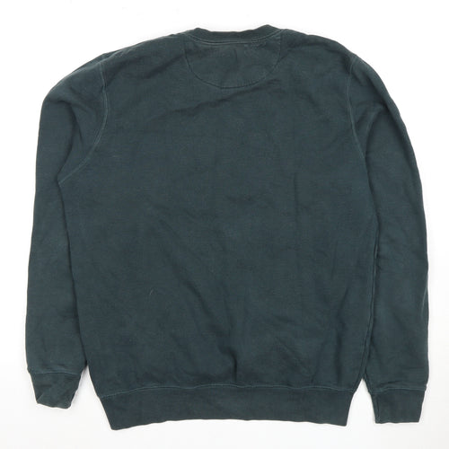 Jack Wills Unisex Green Pullover Sweatshirt L