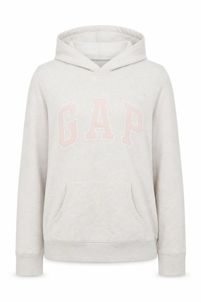 Gap Kids Girls Grey Pullover Hoodie Size 13-14 Years