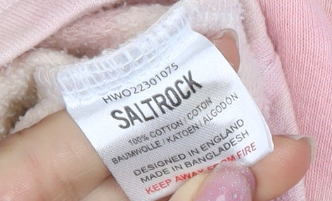 Saltrock Women's Multicoloured Cotton Hoodie Size 10