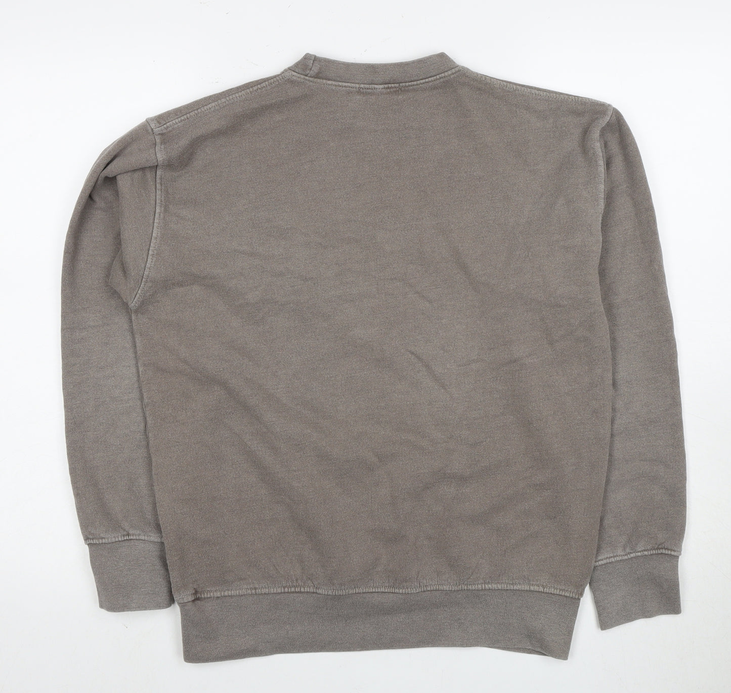 PRETTYLITTLETHING Women's Grey Pullover Sweatshirt S