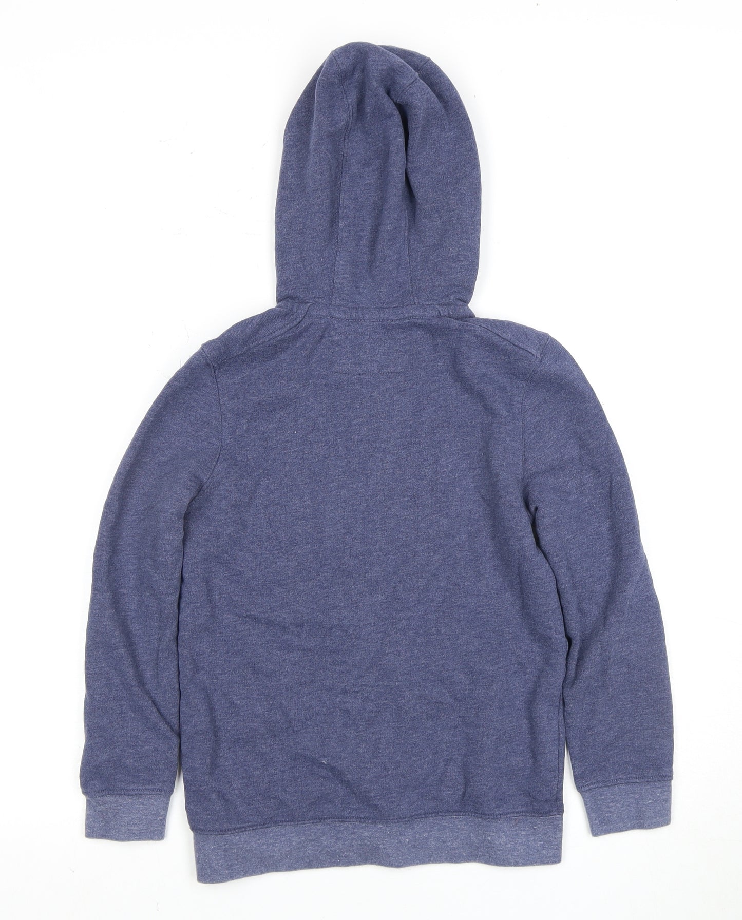 Marks and Spencer Boys Blue Full Zip Hoodie 9-10 Years