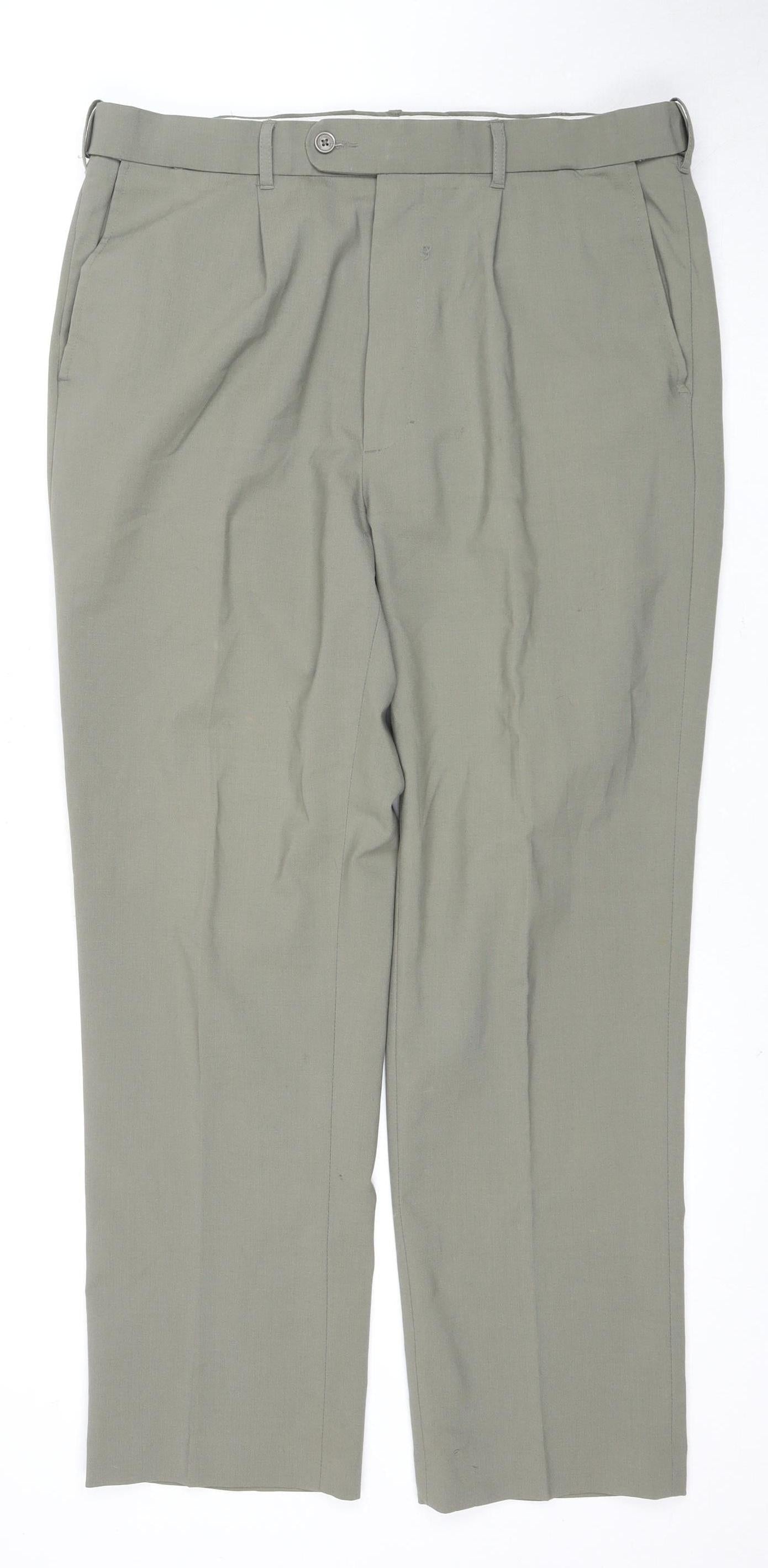 Peter Christian Grey Men's Dress Pants Size 32