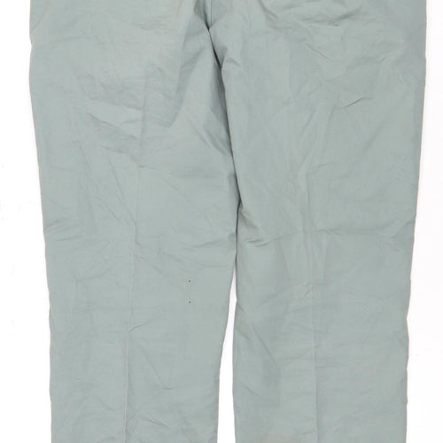 Marks and Spencer Men's Green Chino Trousers 36 Regular