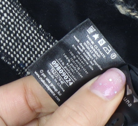 Per Una Women's Black A-Line Sequin Skirt Size 18